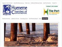 Tablet Screenshot of huenemechamber.com
